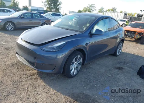 2023 Tesla Model Y Awd/Long Range Dual Motor All-Wheel Drive from USA, damaged, VIN 7SAYGDEE0PA191943